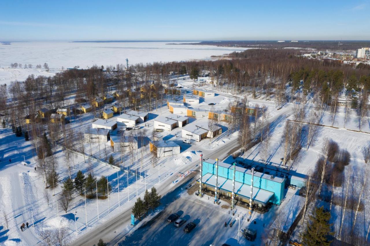 Nallikari Holiday Village Cottages Oulu Exterior photo